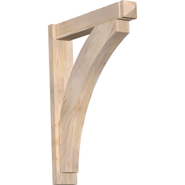 Ekena Millwork Thorton Smooth Arts and Crafts Outlooker, Douglas Fir, 5 1/2"W x 28"D x 36"H OUT06X28X36THR03SDF - main